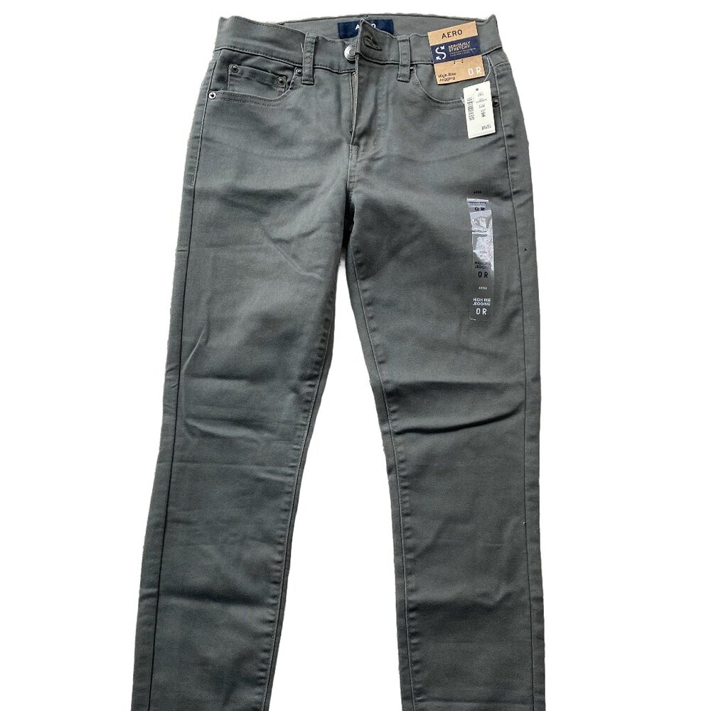 Aeropostale Seriously Stretchy High Rise Jegging, Size 0